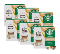 72 Capsules Starbucks Dolce Gusto® Compatibles - Latte Macchiato