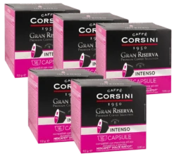 80 Capsules Nescafe® Dolce Gusto® Compatibles Gran Riserva Intenso - CAFFE CORSINI