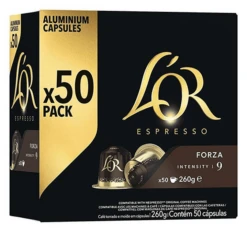 50 Capsules Forza Compatibles Nespresso® - L'OR ESPRESSO -CaféStyle Boutique image secondaire160064 3.0