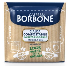 50 Dosettes ESE - Miscela Blu - CAFFE BORBONE -CaféStyle Boutique image secondaire 157386