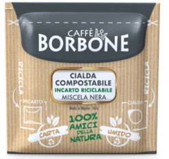 50 Dosettes ESE - Miscela Nera - CAFFE BORBONE -CaféStyle Boutique image secondaire 157404 2.0