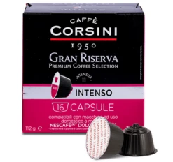 80 Capsules Nescafe® Dolce Gusto® Compatibles Gran Riserva Intenso - CAFFE CORSINI -CaféStyle Boutique image secondaire 31078 3