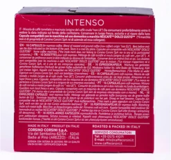 80 Capsules Nescafe® Dolce Gusto® Compatibles Gran Riserva Intenso - CAFFE CORSINI -CaféStyle Boutique image secondaire 31078 3.0 3
