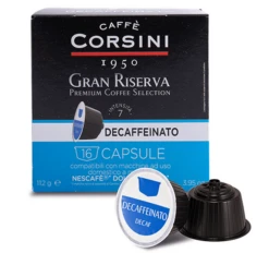 80 Capsules Nescafe® Dolce Gusto® Compatibles Gran Riserva Decaffeinato - CAFFE CORSINI 6 80 Capsules Nescafe® Dolce Gusto® Compatibles Gran Riserva Decaffeinato - CAFFE CORSINI -CaféStyle Boutique image secondaire 31083 3.0 1
