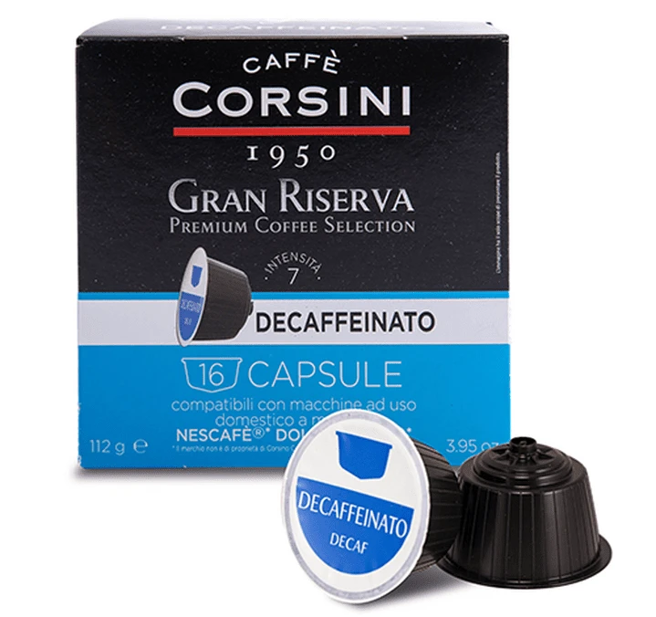 80 Capsules Nescafe® Dolce Gusto® Compatibles Gran Riserva Decaffeinato - CAFFE CORSINI 3 80 Capsules Nescafe® Dolce Gusto® Compatibles Gran Riserva Decaffeinato - CAFFE CORSINI – Image 3