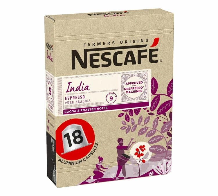 108 Capsules Compatibles Nespresso® - India - NESCAFE FARMERS ORIGINS 2 108 Capsules Compatibles Nespresso® - India - NESCAFE FARMERS ORIGINS – Image 2