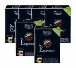 Caffè Vergnano 60 Capsules Espresso Intenso Compatibles Nespresso® - CAFFE VERGNANO