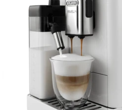 DELONGHI Rivelia FEB 4455.W Blanc Arctique (Latte) - Garantie 5 Ans 8 DELONGHI Rivelia FEB 4455.W Blanc Arctique (Latte) - Garantie 5 Ans -CaféStyle Boutique latte 5