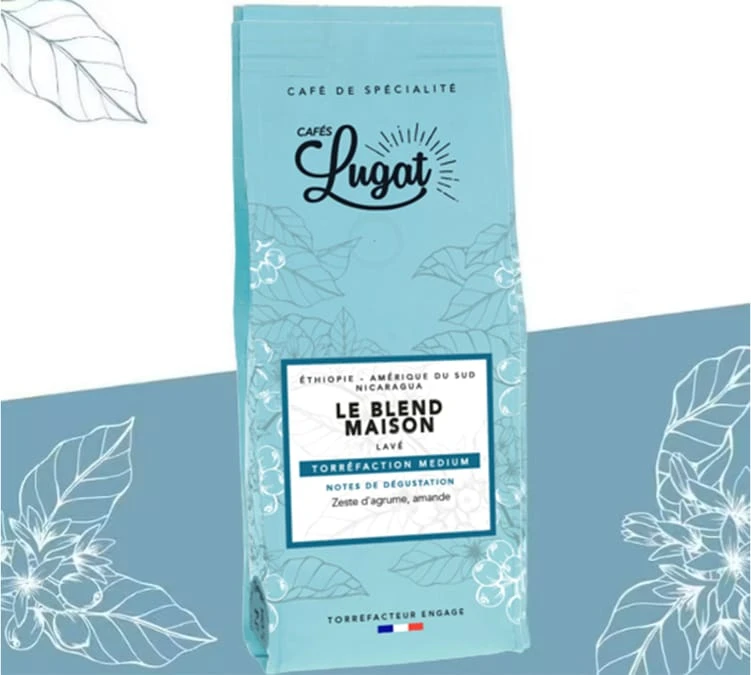 Café Moulu : Le Blend Maison (Mélange Maison) - 250g - Cafés Lugat 2 Café Moulu : Le Blend Maison (Mélange Maison) - 250g - Cafés Lugat – Image 2