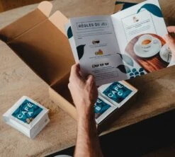 Coffret Atelier Profil Café : Expérience Dégustation Cafés En Grain -CaféStyle Boutique livret lifestyle2 1