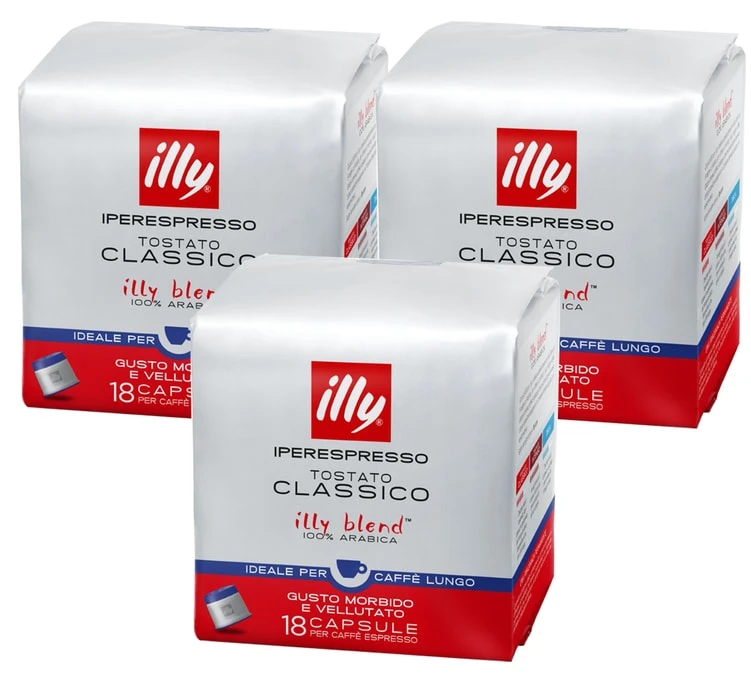 Lot De 54 Capsules Iperespresso Café Long - ILLY 1 Lot De 54 Capsules Iperespresso Café Long - ILLY