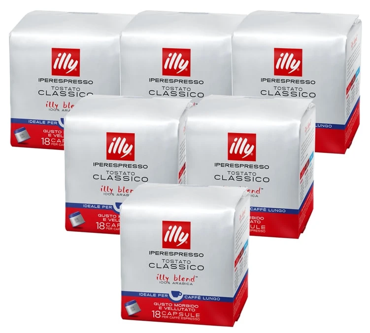 108 Capsules Iperespresso Café Long - ILLY 1 108 Capsules Iperespresso Café Long - ILLY