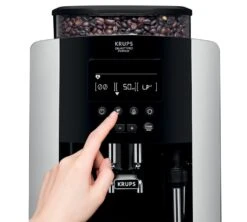 Krups Arabica Noire Argent YY3075FD -CaféStyle Boutique machine a cafe krups yy3075fd reglage