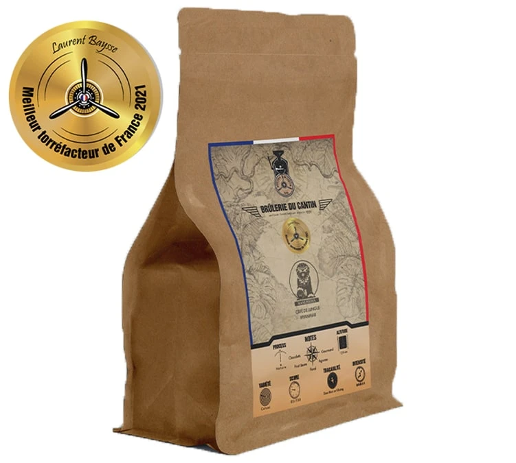 250 G Café En Grain Myanmar Ywangan Manussiha 100% Arabica - Brûlerie Du Cantin 1 250 G Café En Grain Myanmar Ywangan Manussiha 100% Arabica - Brûlerie Du Cantin
