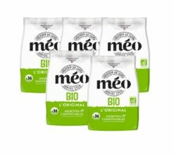 Lot De 180 Dosettes Souples Bio - CAFES MEO