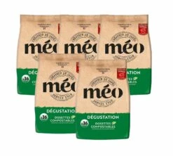 Lot De 180 Dosettes Souples CAFES MEO - Degustation