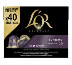 40 Capsules Supremo Compatibles Nespresso® - L'OR ESPRESSO