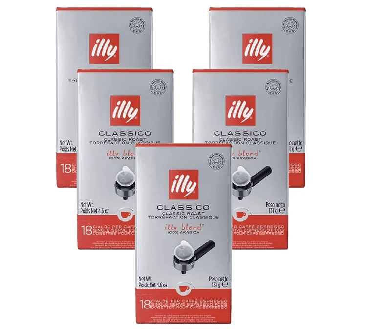 90 Dosettes ESE Espresso Normal Rouge - ILLY 1 90 Dosettes ESE Espresso Normal Rouge - ILLY