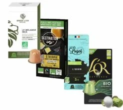 Pack Bio (Exclusivité MaxiCoffee) : 40 Capsules Compatibles Nespresso®