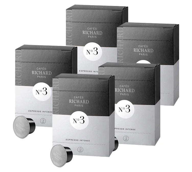 Capsules Cafés Richard N°3 X120 - Intense 1 Capsules Cafés Richard N°3 X120 - Intense