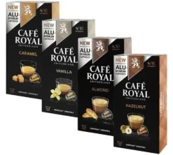 Pack Découvertes 4x10 Capsules Les Aromatisés Compatibles Nespresso® - CAFE ROYAL