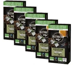 Pack 50 Capsules BIO MAX HAVELAAR Pur Arabica - Compatible Nespresso® - DESTINATION