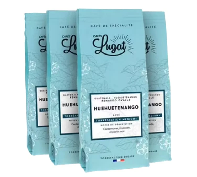 Café Moulu : Guatemala - Huehuetenango - 4 X 250g - Cafés Lugat 1 Café Moulu : Guatemala - Huehuetenango - 4 X 250g - Cafés Lugat
