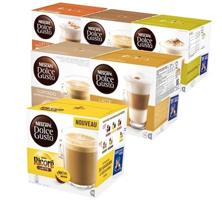 Pack Découverte 96 Capsules Cappuccino Dolce Gusto - NESCAFÉ DOLCE GUSTO® 1 Pack Découverte 96 Capsules Cappuccino Dolce Gusto - NESCAFÉ DOLCE GUSTO®