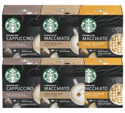 Pack Découverte 72 Capsules Starbucks Dolce Gusto® Compatibles