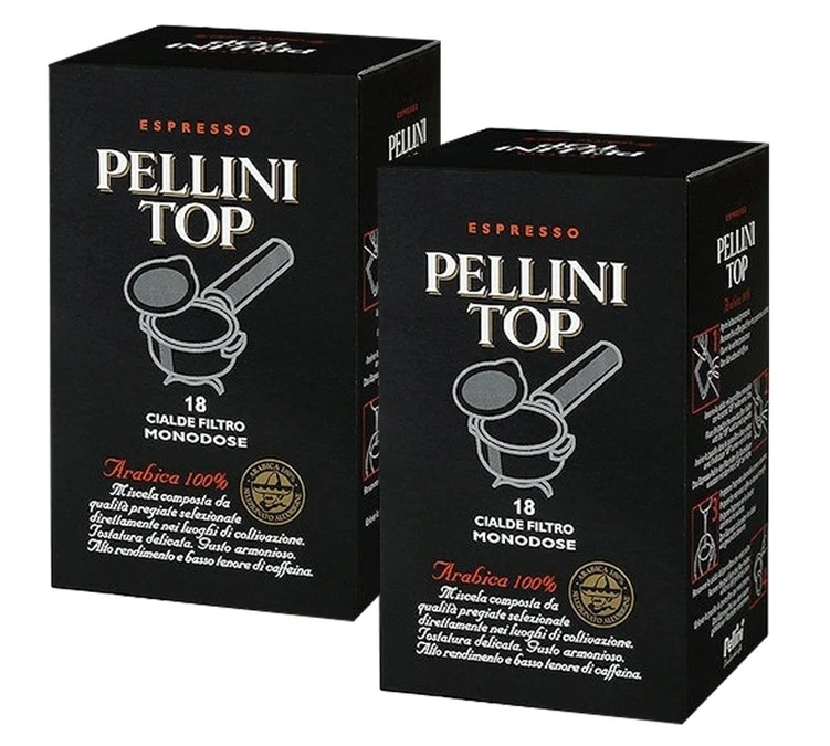 Pack 36 Dosettes ESE Top - 100 % Arabica - PELLINI 1 Pack 36 Dosettes ESE Top - 100 % Arabica - PELLINI
