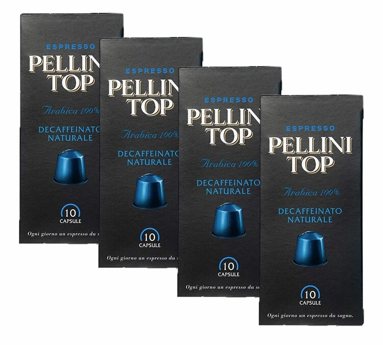 40 Capsules Compatibles Nespresso® PELLINI - Decaffeinato 1 40 Capsules Compatibles Nespresso® PELLINI - Decaffeinato