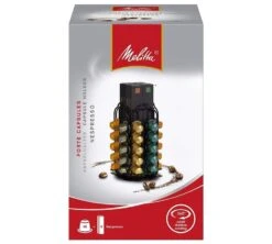 Porte Capsules Distributeur Noir Pour Nespresso - 40 Capsules - Melitta -CaféStyle Boutique portecapsnes boitemelitta