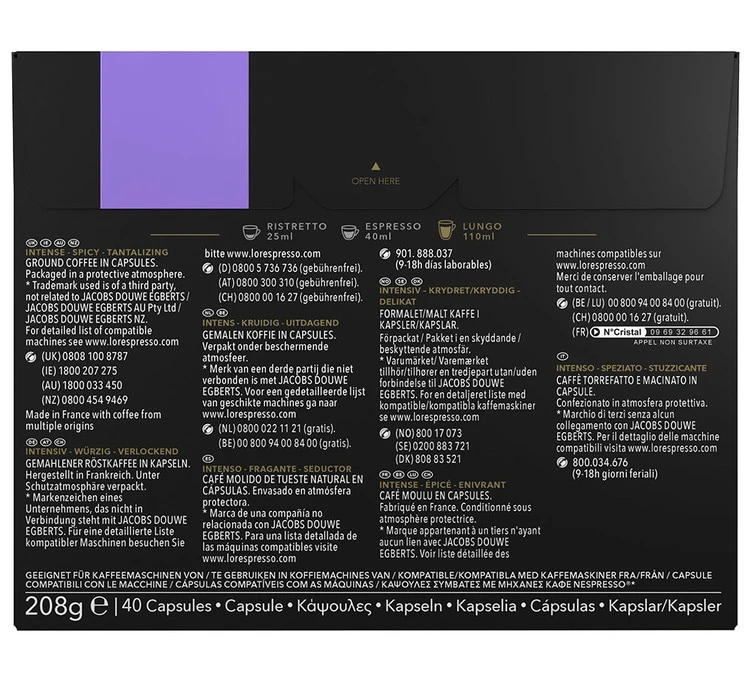 40 Capsules Lungo Profondo Compatibles Nespresso® - L'OR ESPRESSO 2 40 Capsules Lungo Profondo Compatibles Nespresso® - L'OR ESPRESSO – Image 2