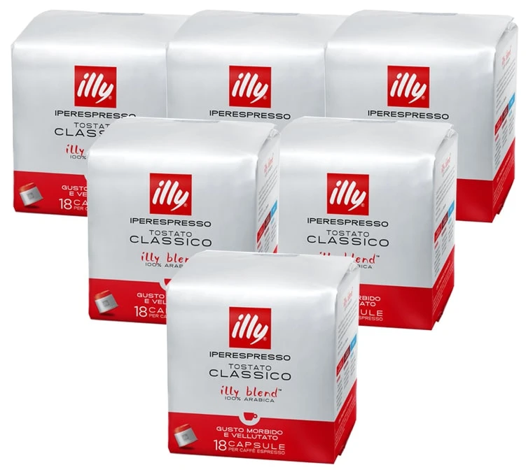 108 Capsules Iperespresso Classique - ILLY 1 108 Capsules Iperespresso Classique - ILLY