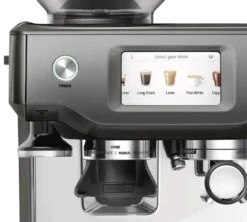 Machine Expresso SAGE The Barista Touch SES880BST4EEU1 Inox Noir -CaféStyle Boutique sage baristatouch gris 1