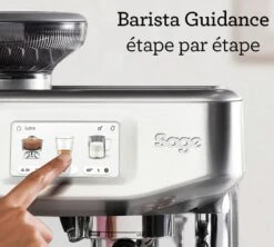 Machine Expresso SAGE Barista Touch Impress SES881BST4FEU1 Inox Noir -CaféStyle Boutique sage baristatouchimpress inox noir 3