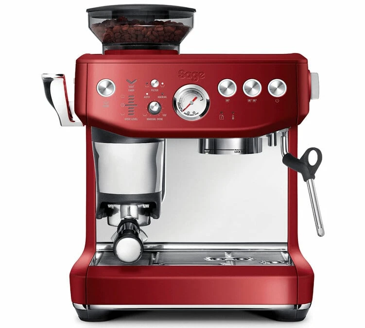 Machine Expresso SAGE Barista Express Impress SES876RVC4EEU1 Rouge Velours 1 Machine Expresso SAGE Barista Express Impress SES876RVC4EEU1 Rouge Velours
