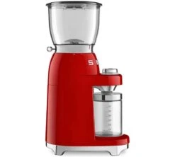 Moulin à Café SMEG Rouge CGF01RDEU Années 50 -CaféStyle Boutique smeg broyeur rouge 3