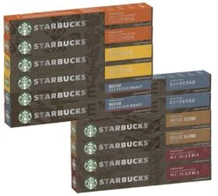 120 Capsules Starbucks Compatibles Nespresso® - Pack Découverte