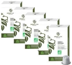 Pack 50 Capsules Bio Sweet Dreams Décaféiné - Compatibles Nespresso® - GREEN LION COFFEE