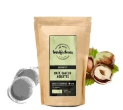 90 Dosettes Souples - Saveur Noisette X90 - LES PETITS TORREFACTEURS