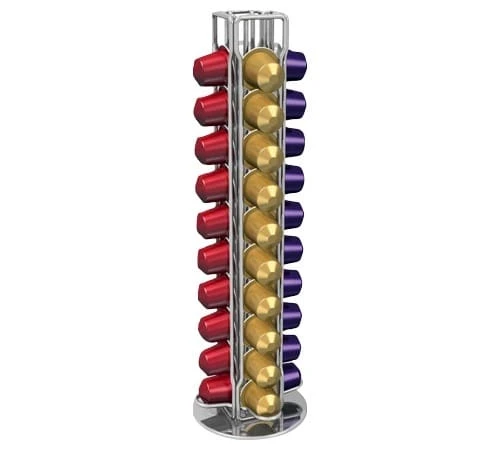 Porte Capsules Distributeur - Nespresso - 40 Capsules - TAVOLA SWISS 1 Porte Capsules Distributeur - Nespresso - 40 Capsules - TAVOLA SWISS